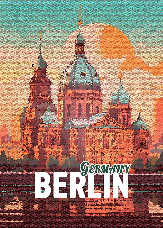 Berlin Germany Mosaic Art