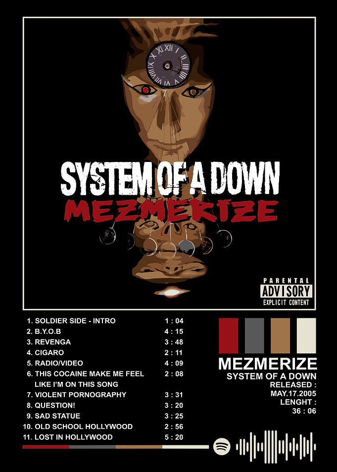 System of a Down - Mezmerize Album