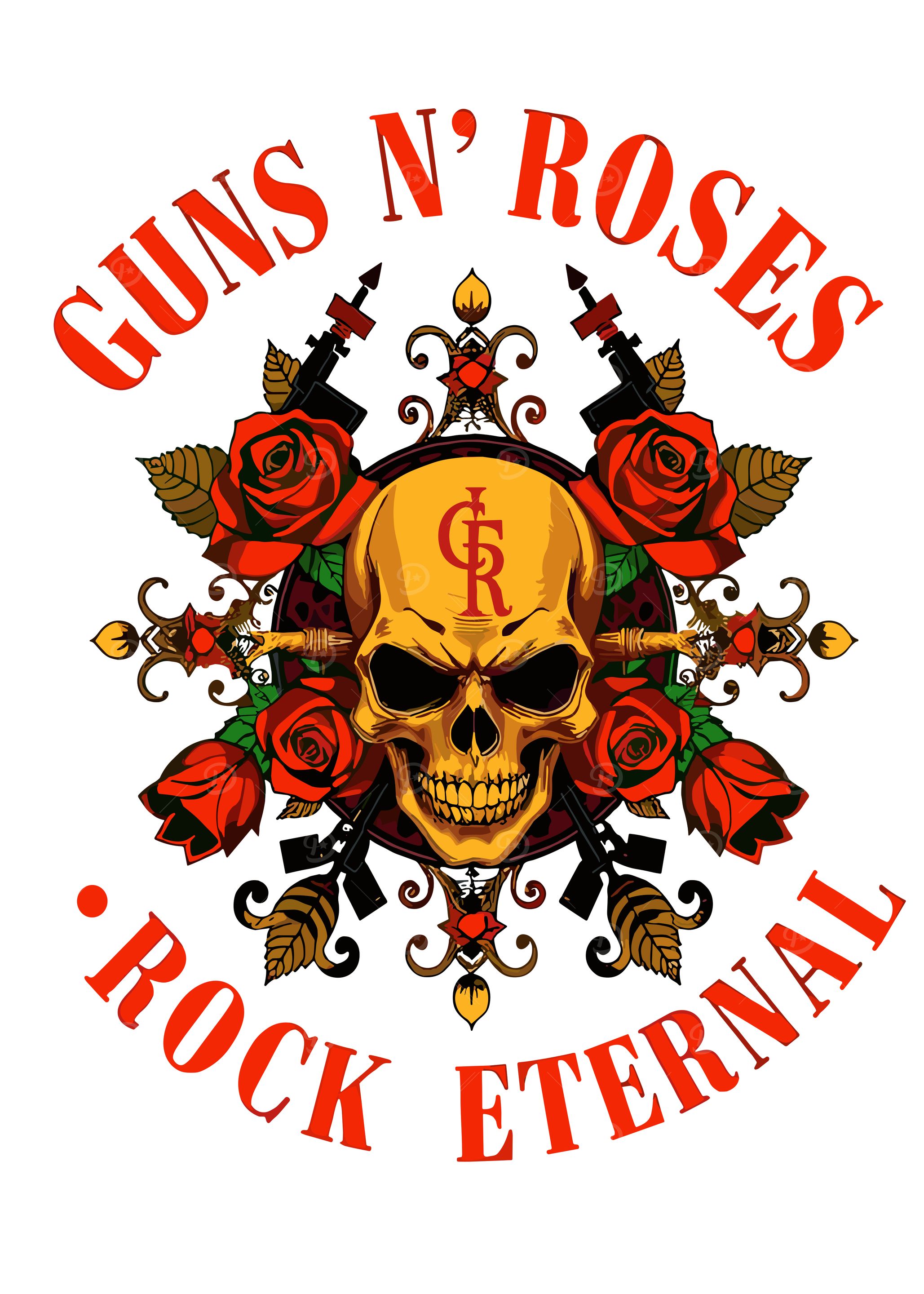 Guns N' Roses Rock Eternal Emblem
