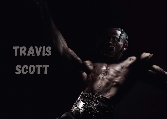 travis scott dark portrait