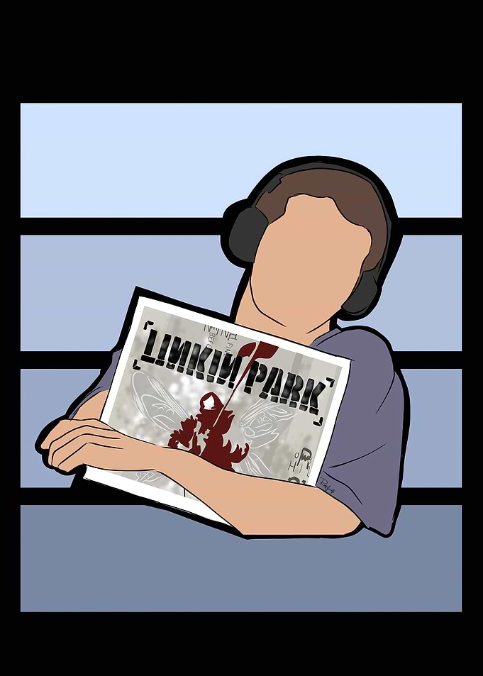 Linkin Park Album Art Illustration