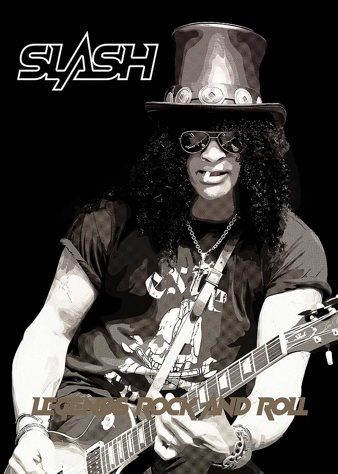 Slash Legend Black and white