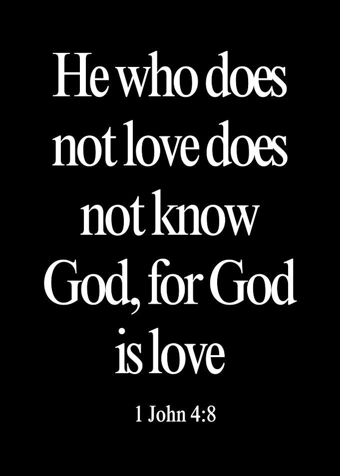 God is Love - Bible Verse
