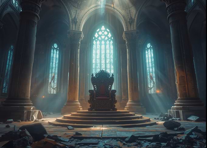 Throne Room with Light Rays