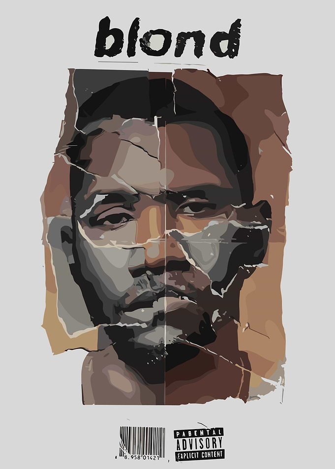 Frank Ocean Blond Album Cover Art