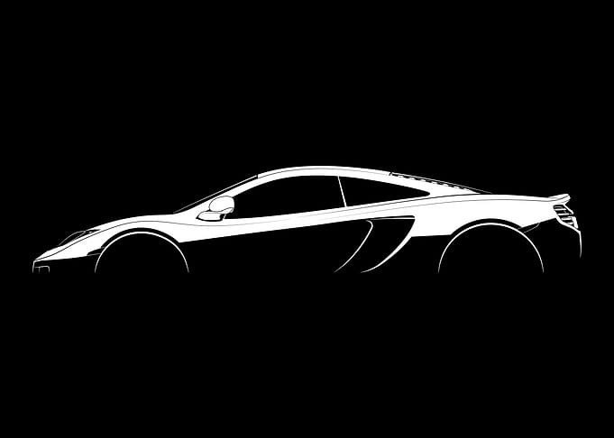 MP4-12C Silhouette