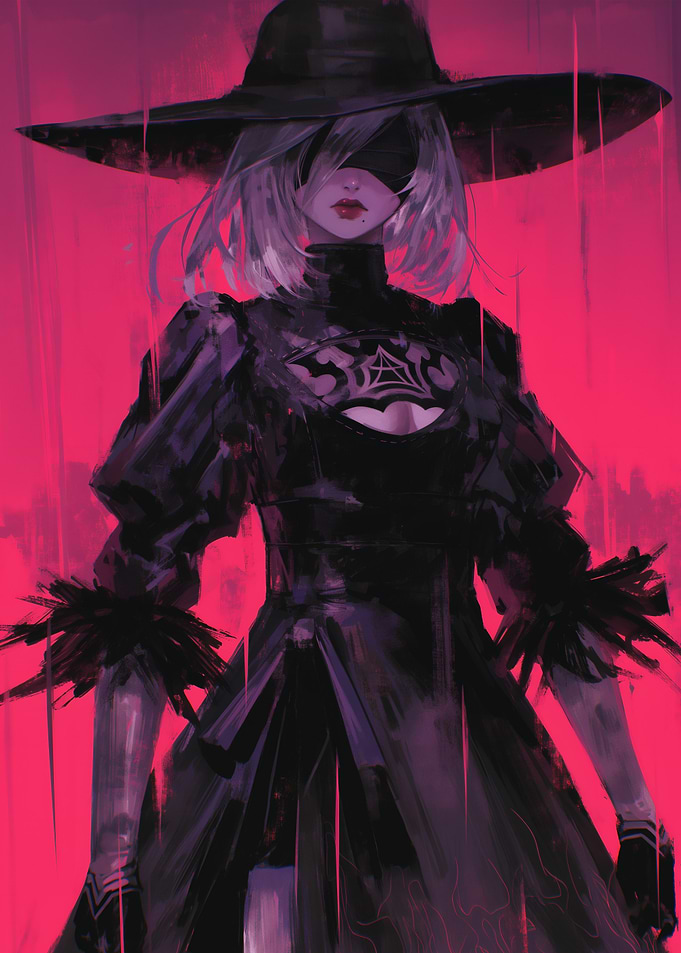2B Nier Automata Fanart
