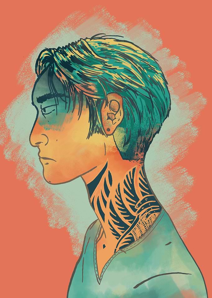 Retro Rock asian