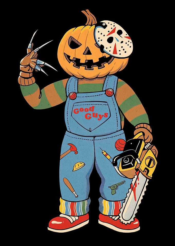 Halloween Horror Mashup Character