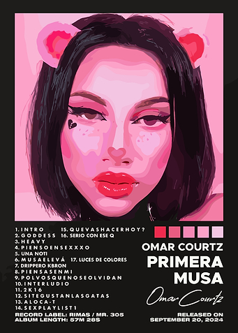 Omar Courtz - Primera Musa Album Cover