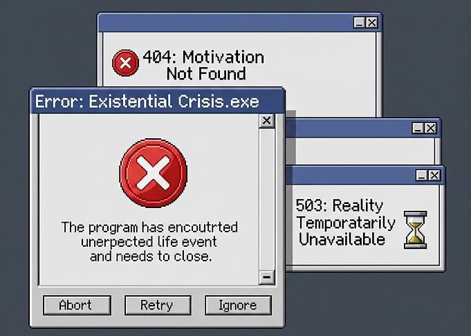 Existential Crisis Error Messages