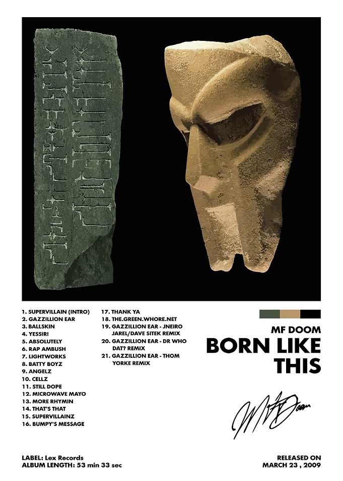 MF DOOM Born Like This