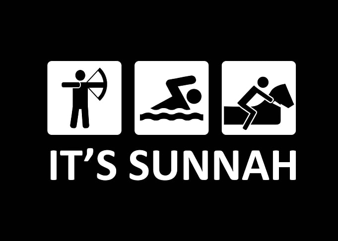 It's Sunnah: Archery, Swimming, Horseback Riding