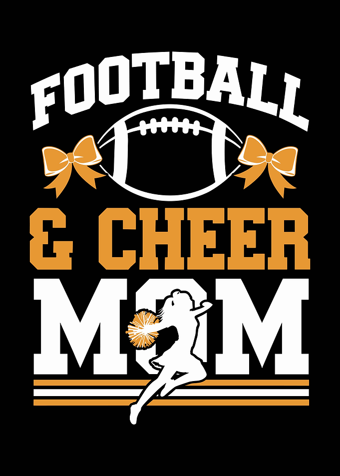 Football and Cheer Mom