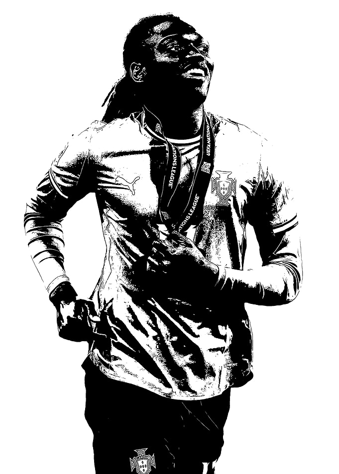 Rafael Leao Portrait