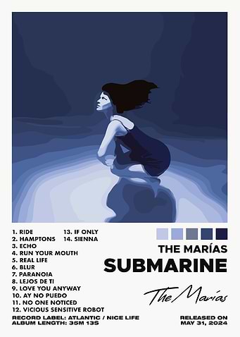 The Marías - Submarine Album Cover