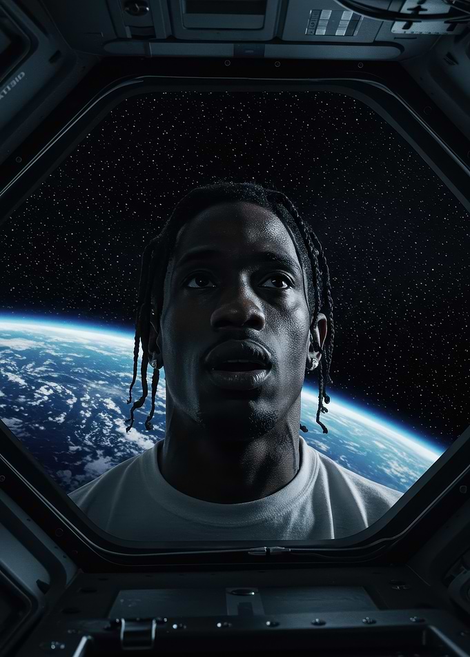 Travis Scott in Space