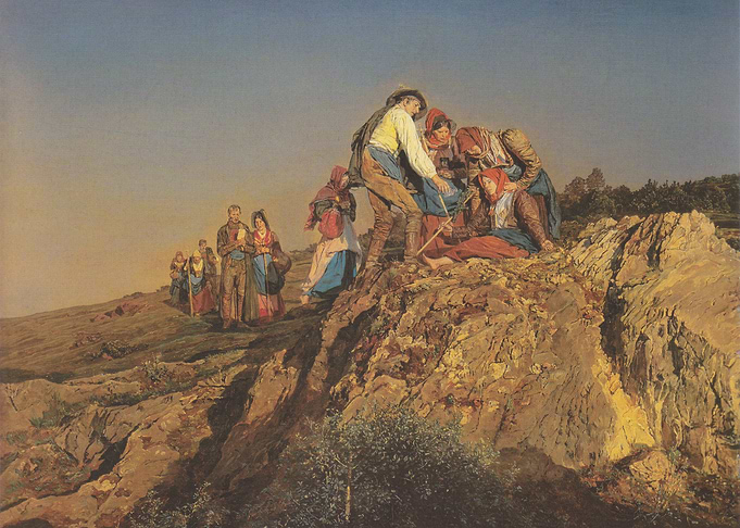 Mountain Rescue Painting