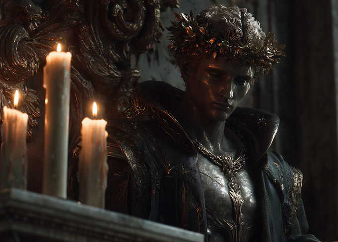 Candlelit Monarch
