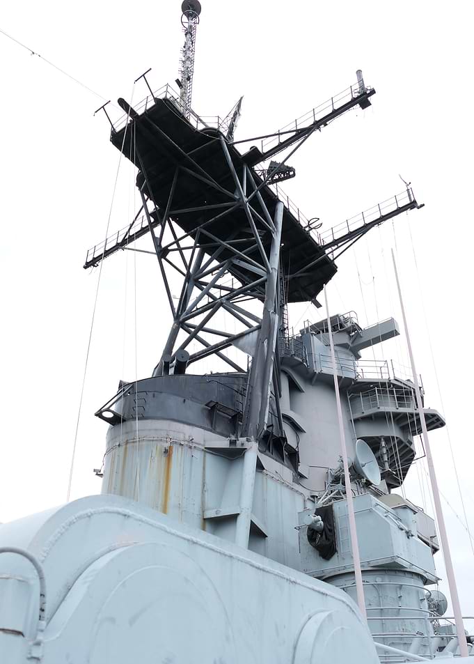 Battleship Mast and Radar Tower