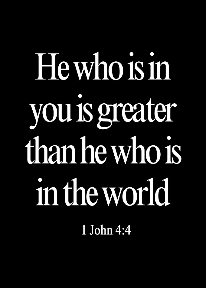 He who is in you