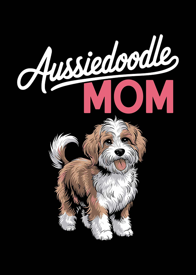 Aussiedoodle Mom Dog