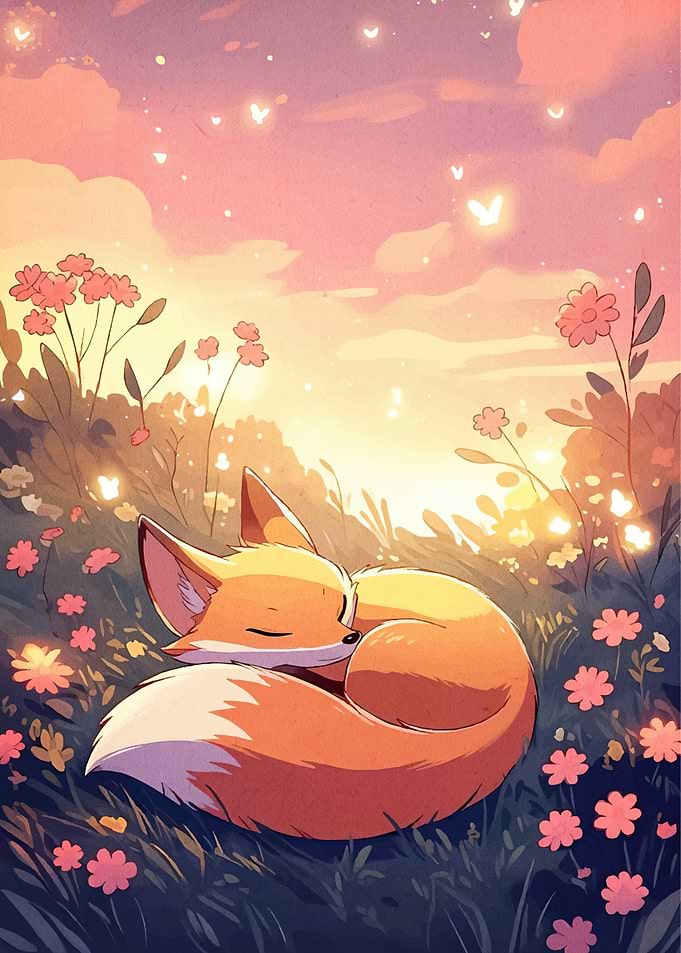 Sleeping Fox Flower Field
