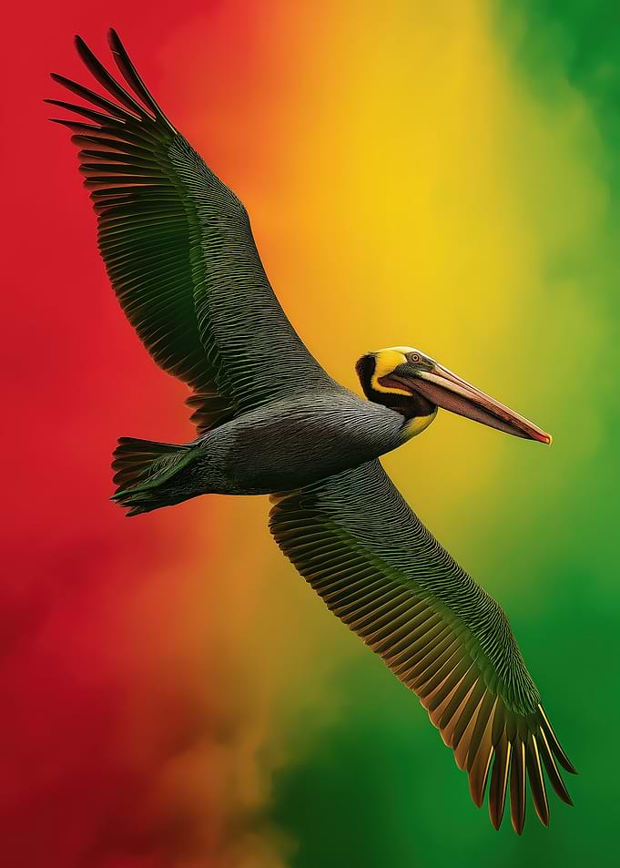 Rasta Pelican