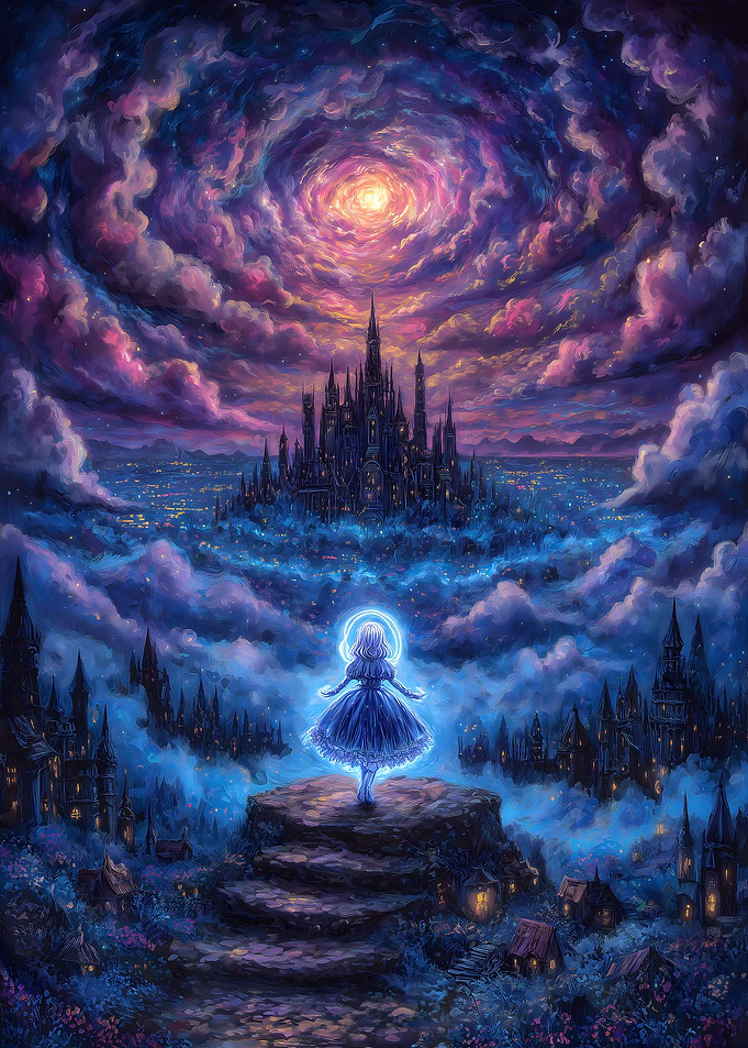 Dreamy Castle Girl