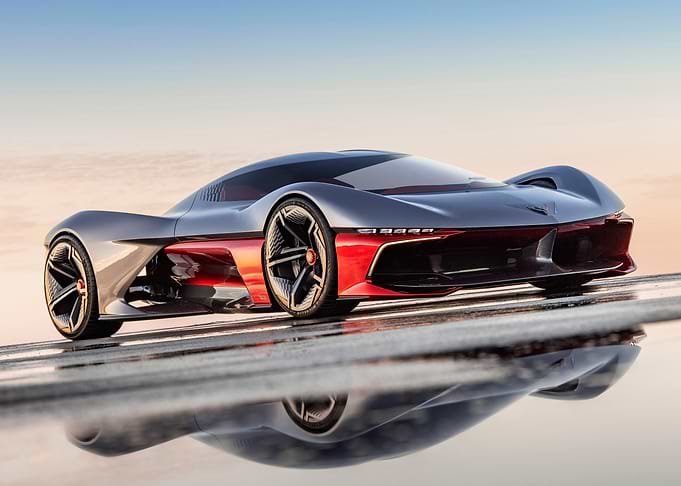Chevrolet Corvette California - Sleek Futuristic Car Design