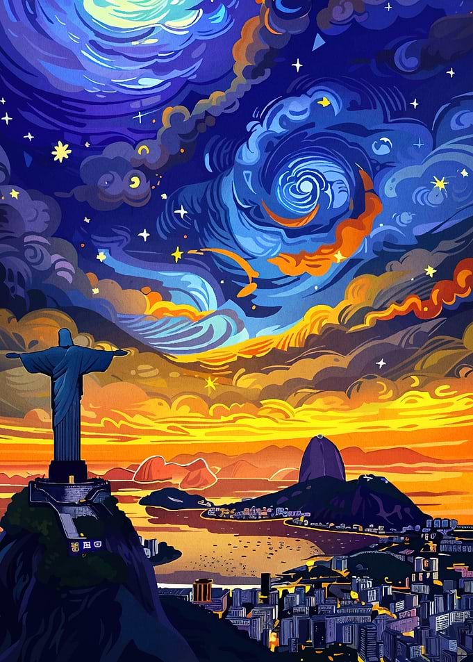 Janeiro Starry Night