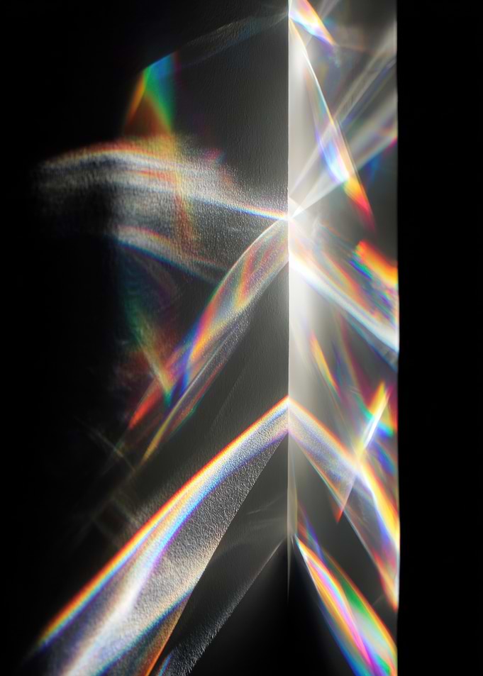 Prism Light Refraction on Wall