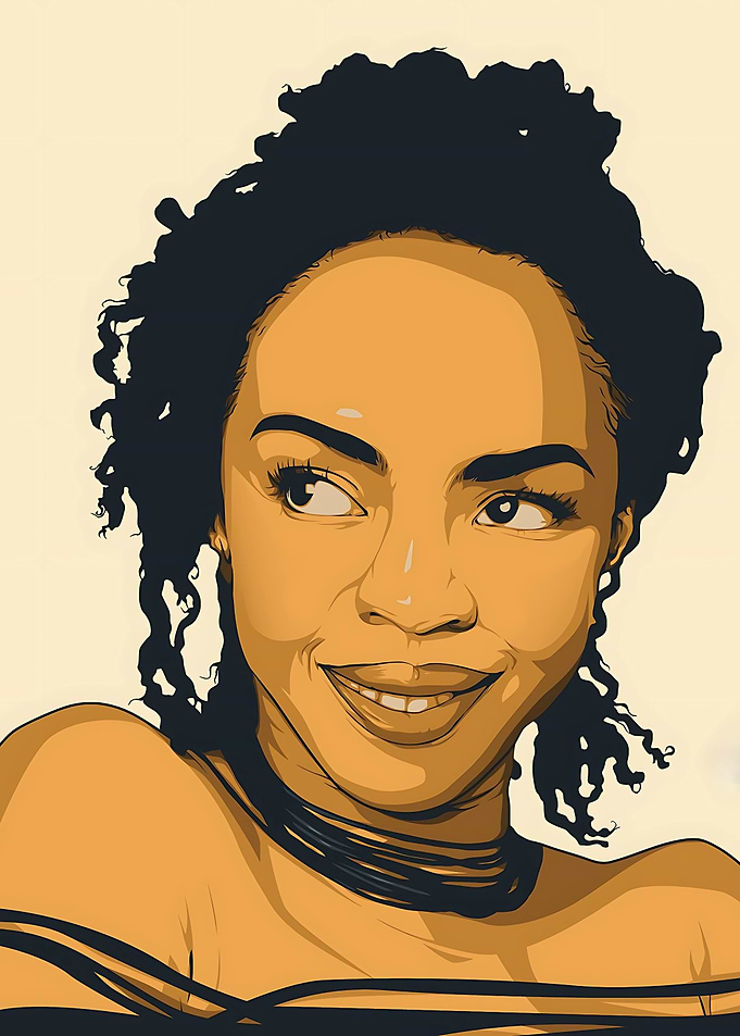 Lauryn Hill Portrait Illustration