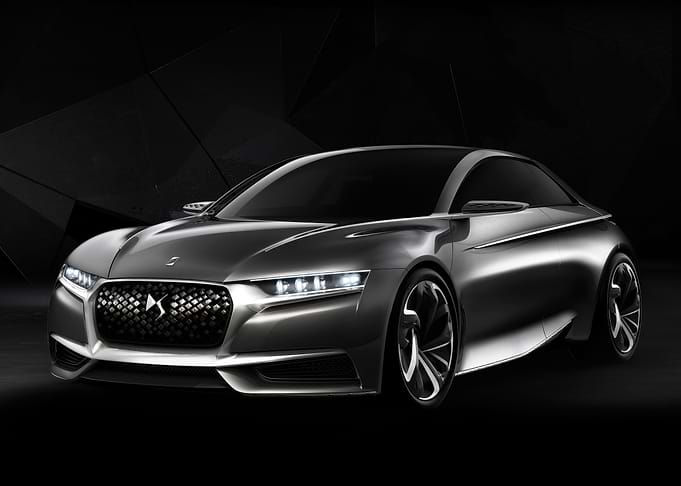 Sleek Silver DS Car Concept