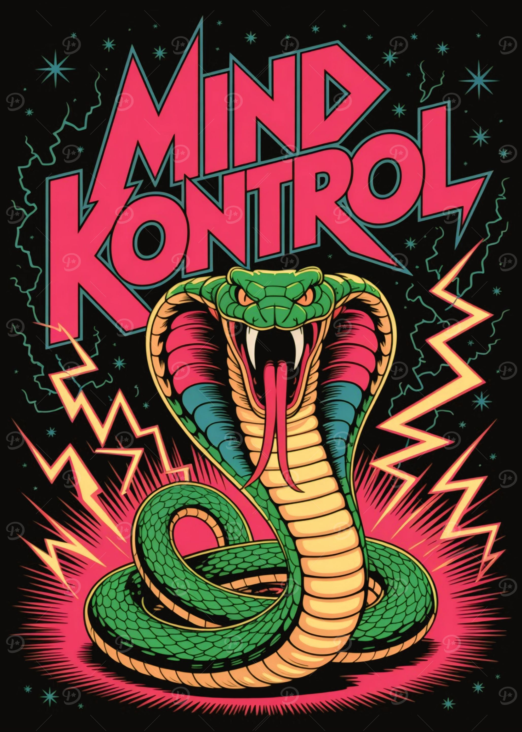 Mind Kontrol Cobra Illustration