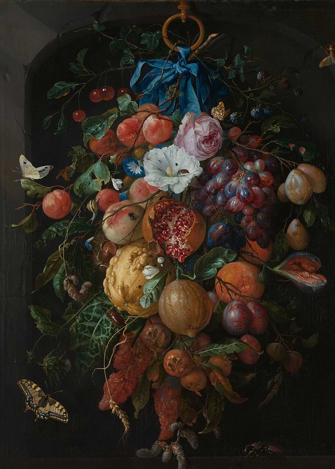 Still Life with Fruit and Flowers