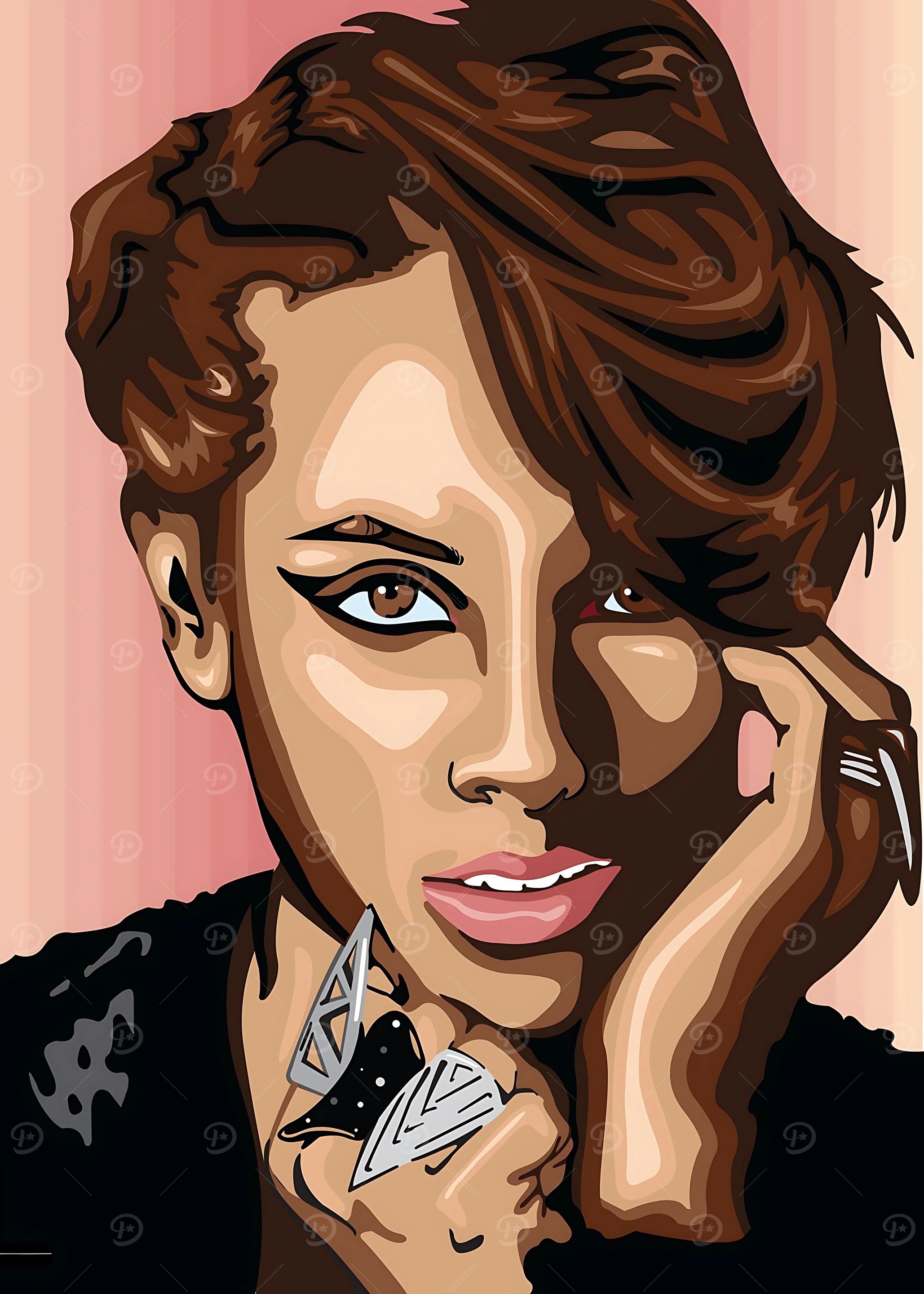 Alicia keys portrait