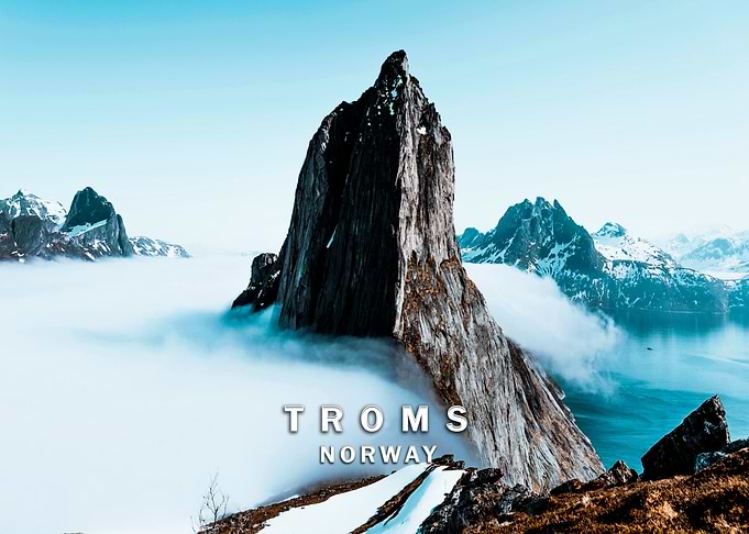 Troms Norway Nordic Mountain