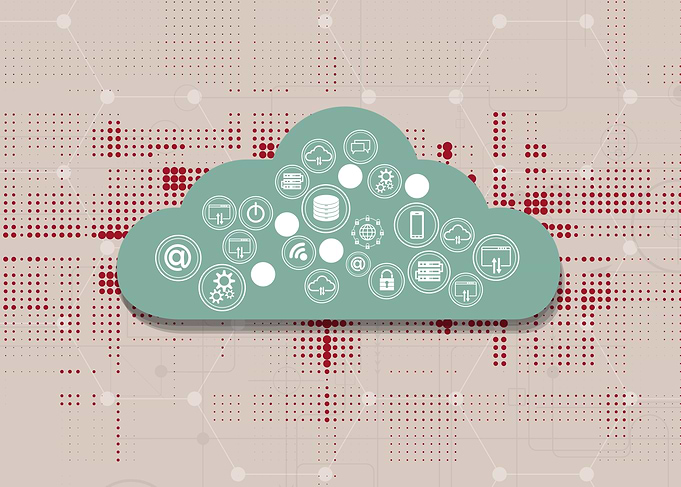 Cloud Computing Technology Concept