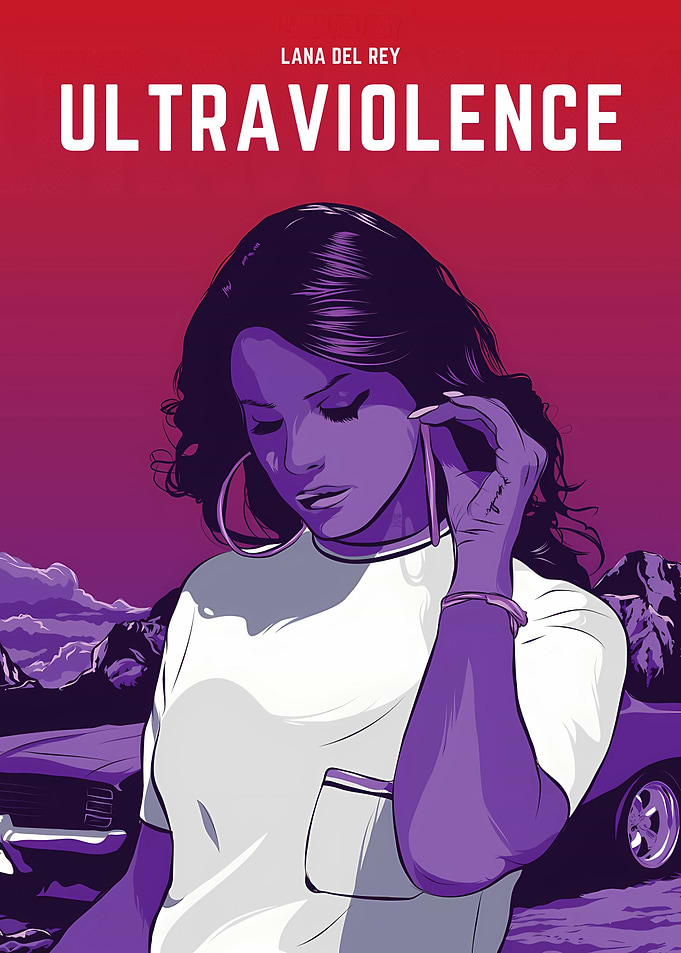 Lana Del Rey Ultraviolence Album Art