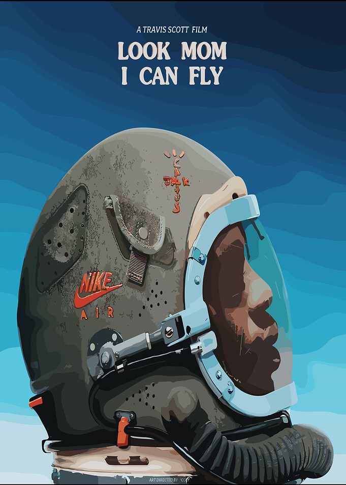 Travis Scott Look Mom I Can Fly
