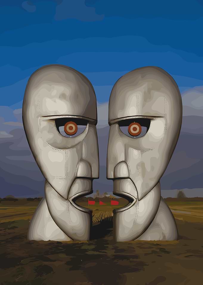 Pink Floyd The Division Bell Artwork
