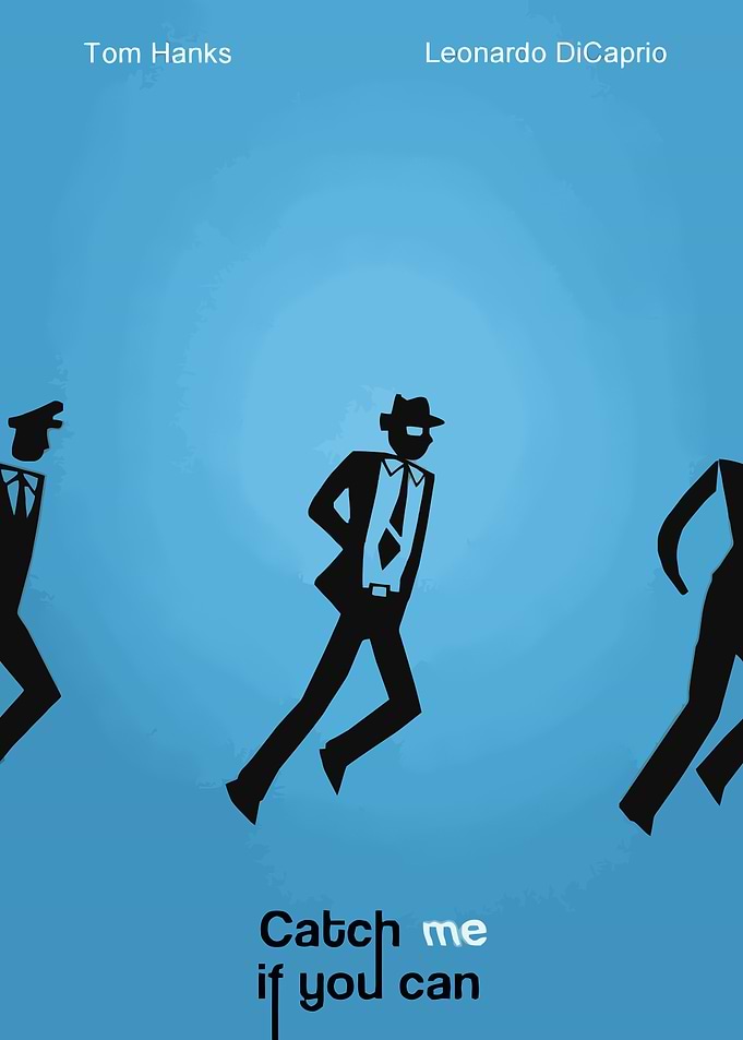Catch Me If You Can Minimalist Poster