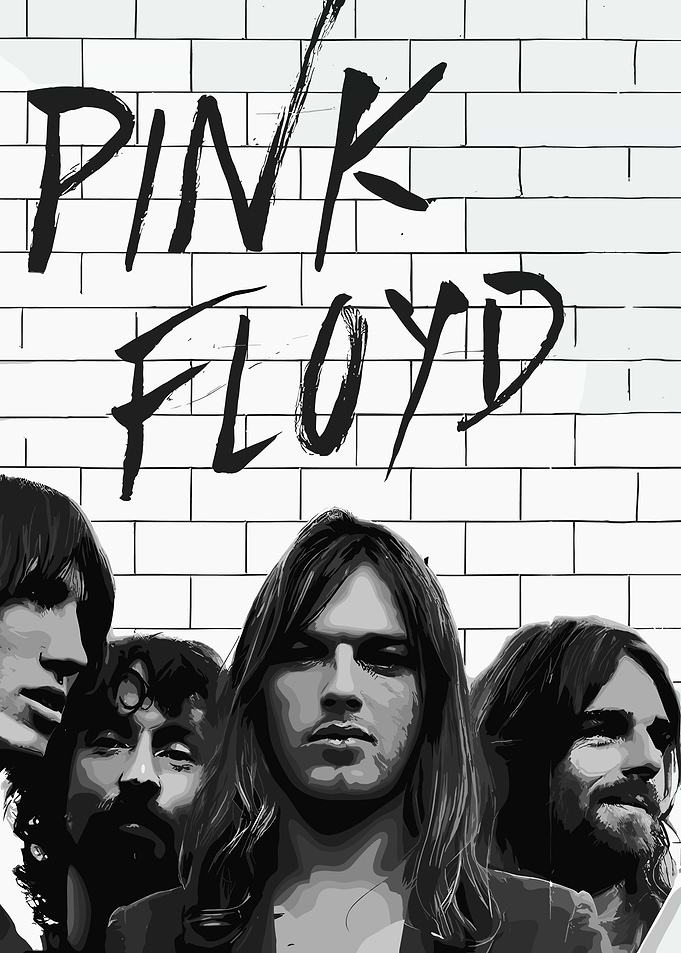 Pink Floyd Band Poster