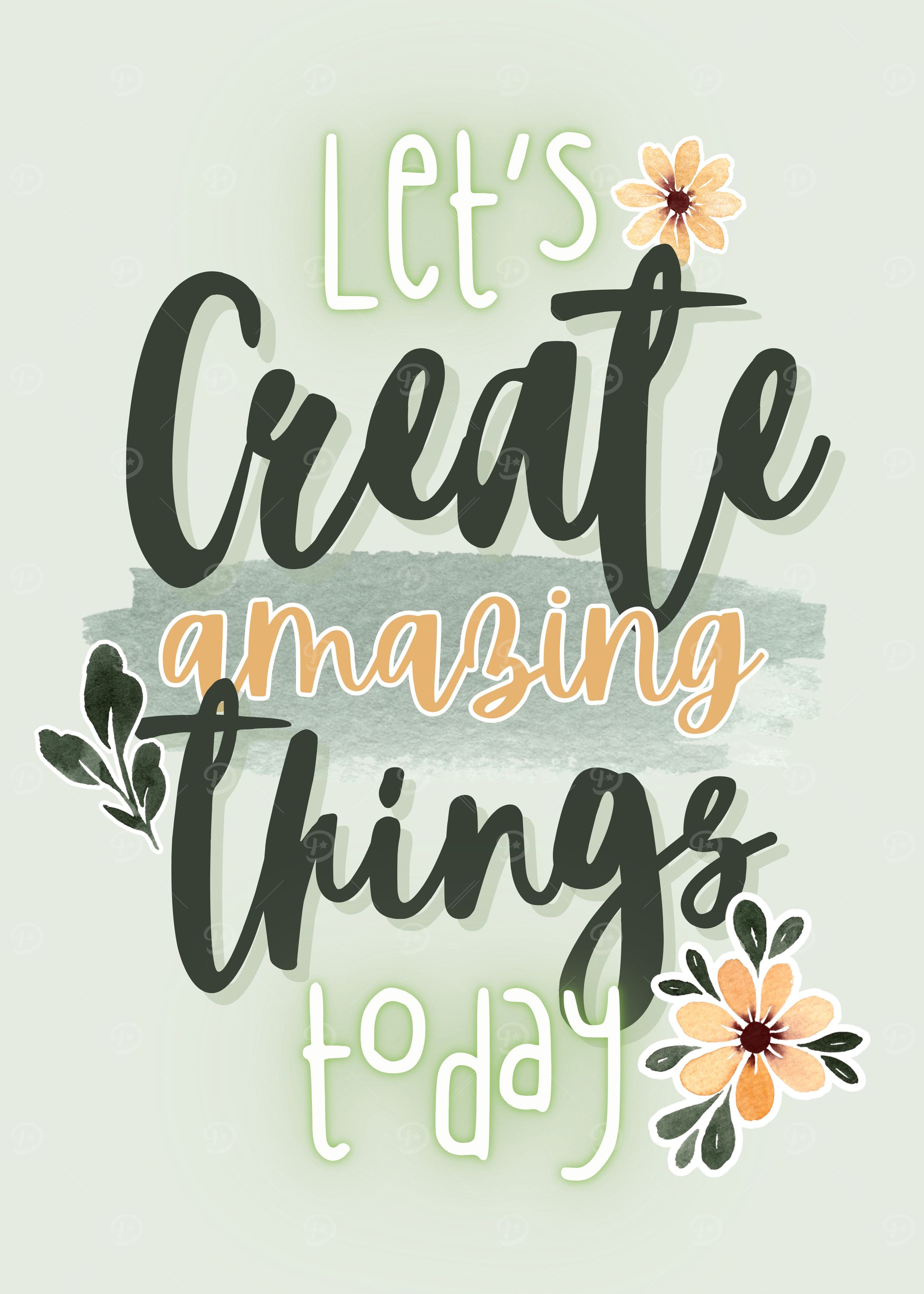 Let's Create Amazing Things Today