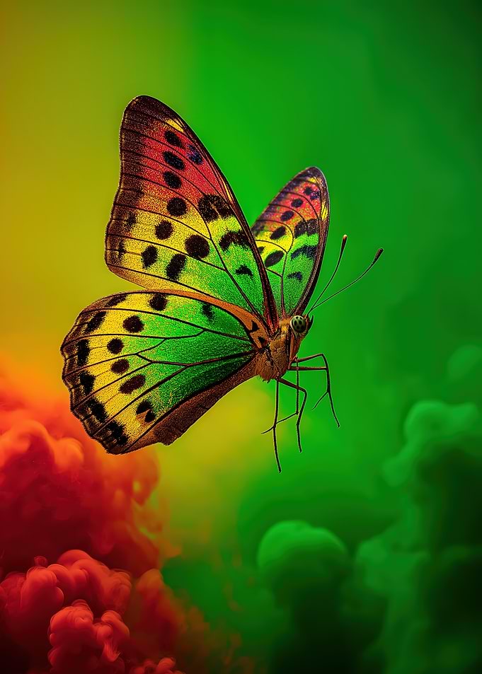 Rasta Butterfly