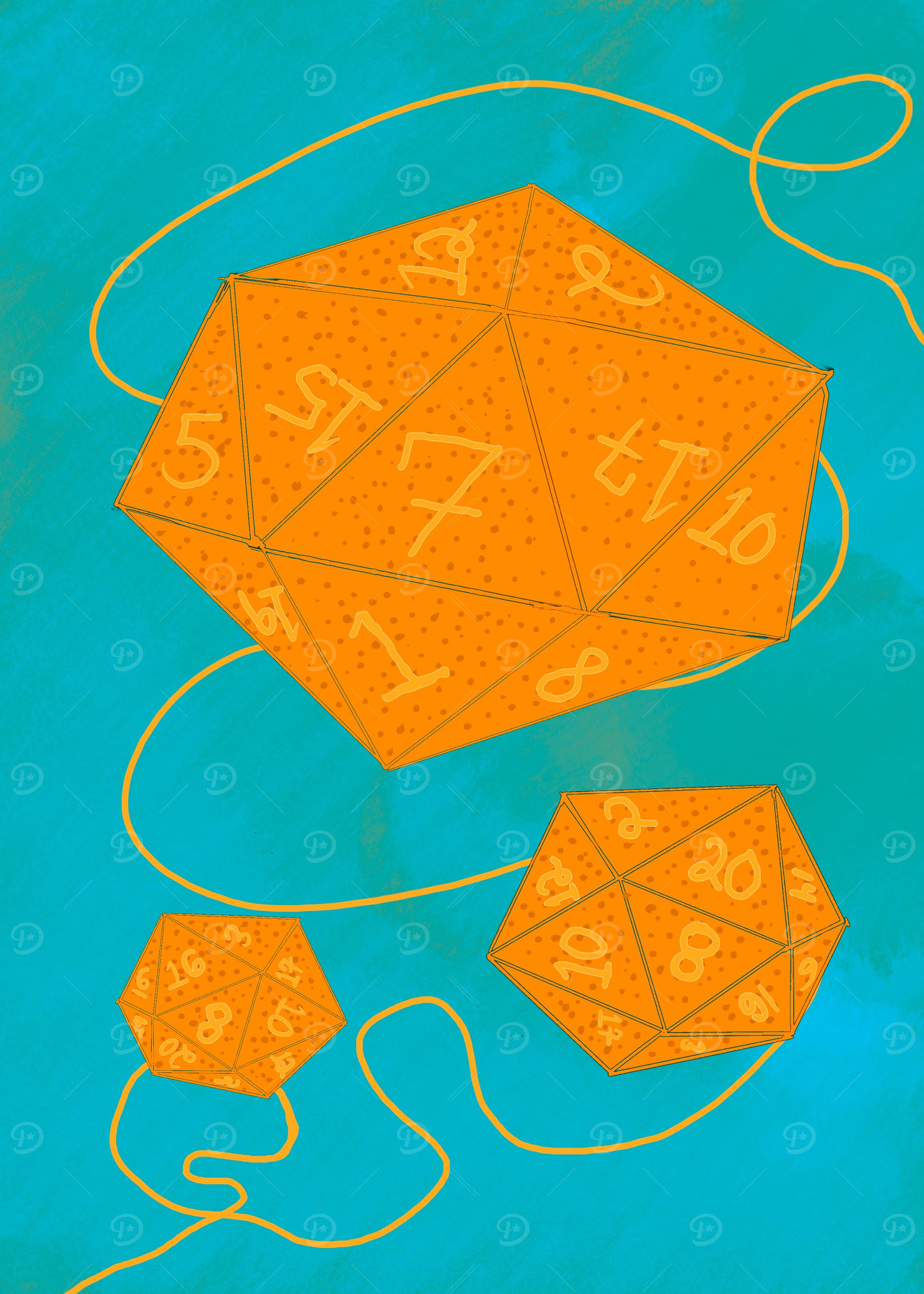 Orange Ya Glad It’s Not A Crit Fail