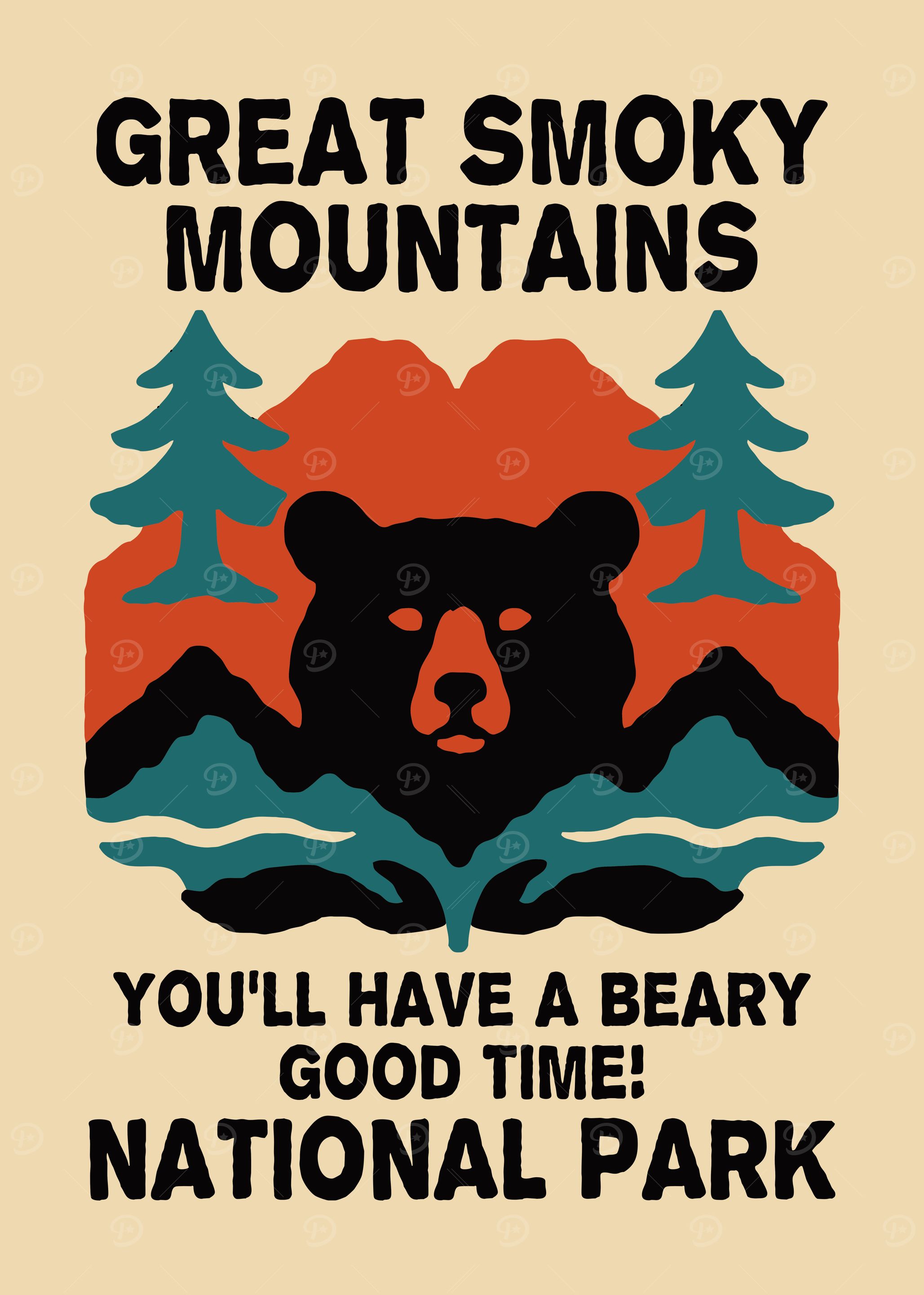 Great Smoky Mountains National Park Poster