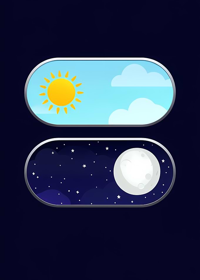Day and Night Toggle Switch