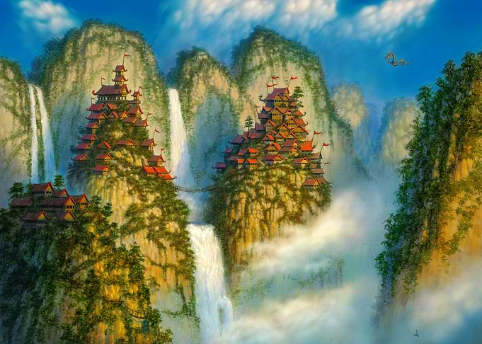 Pandaria's Soaring Peaks and Temples